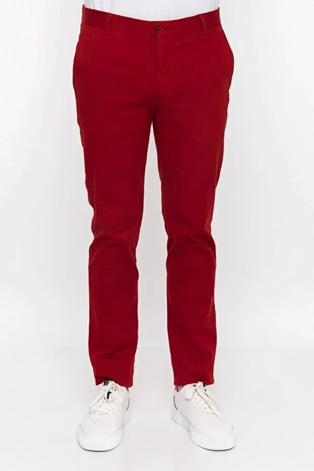 Детские брюки для девочек скинни fit Generic Brands, Red — фото 3