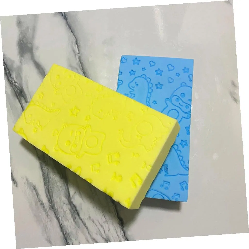 Мочалка для душа PVA Exfoliating Sponge, VICASKY, 2 шт, 13x7x3 см — фото 3