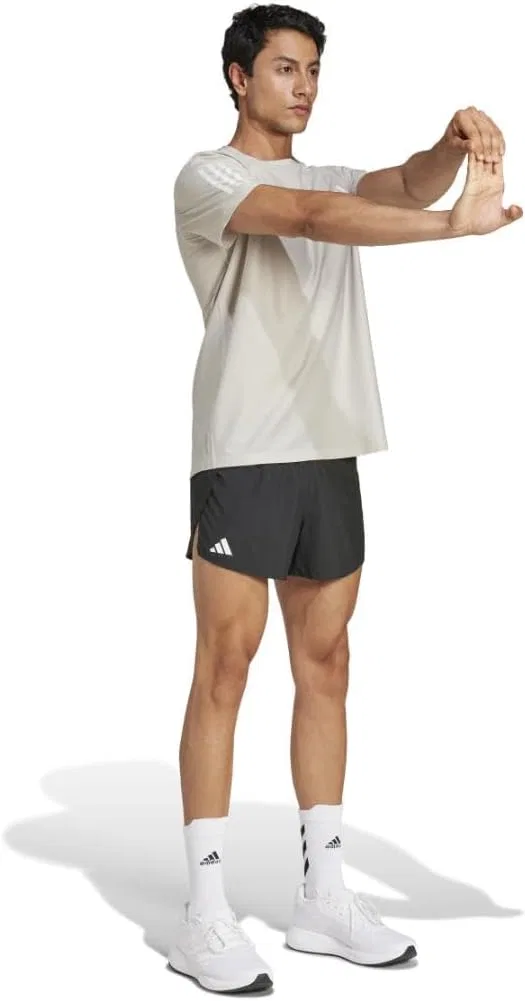 Мужская беговая футболка Regular Fit Own the Run adidas, Wonder Alumina — фото 3