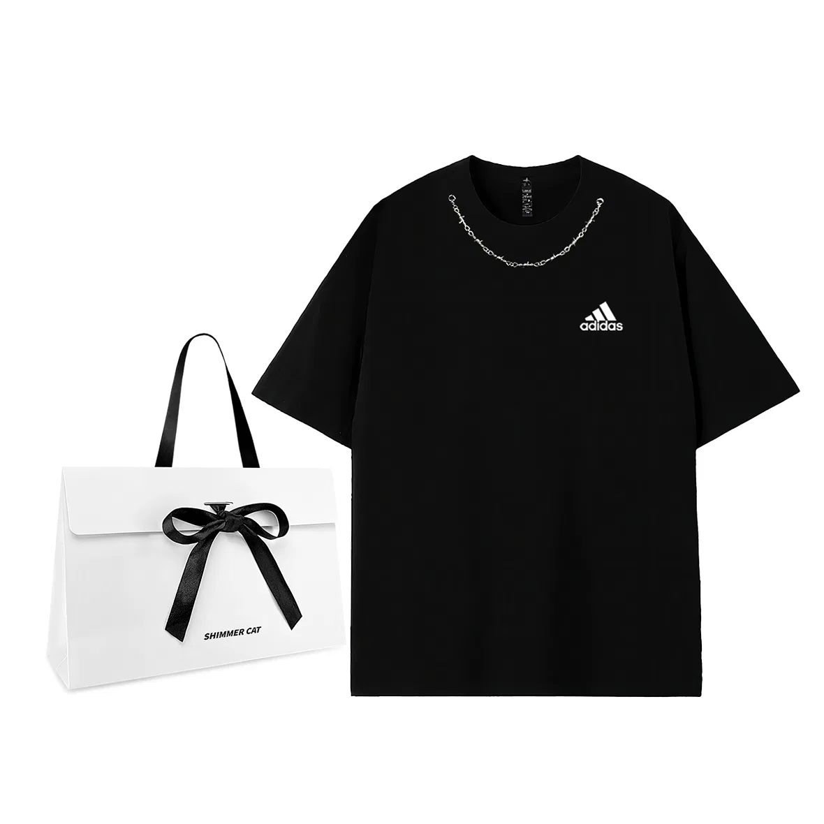 Мужская футболка с принтом MUST HAVES Adidas, Exclusive-White