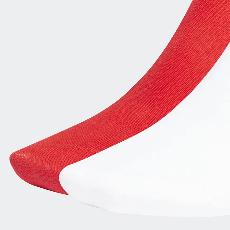 Носки спортивные Adidas Originals, 2 пары, White/Light Scarlet — фото 3