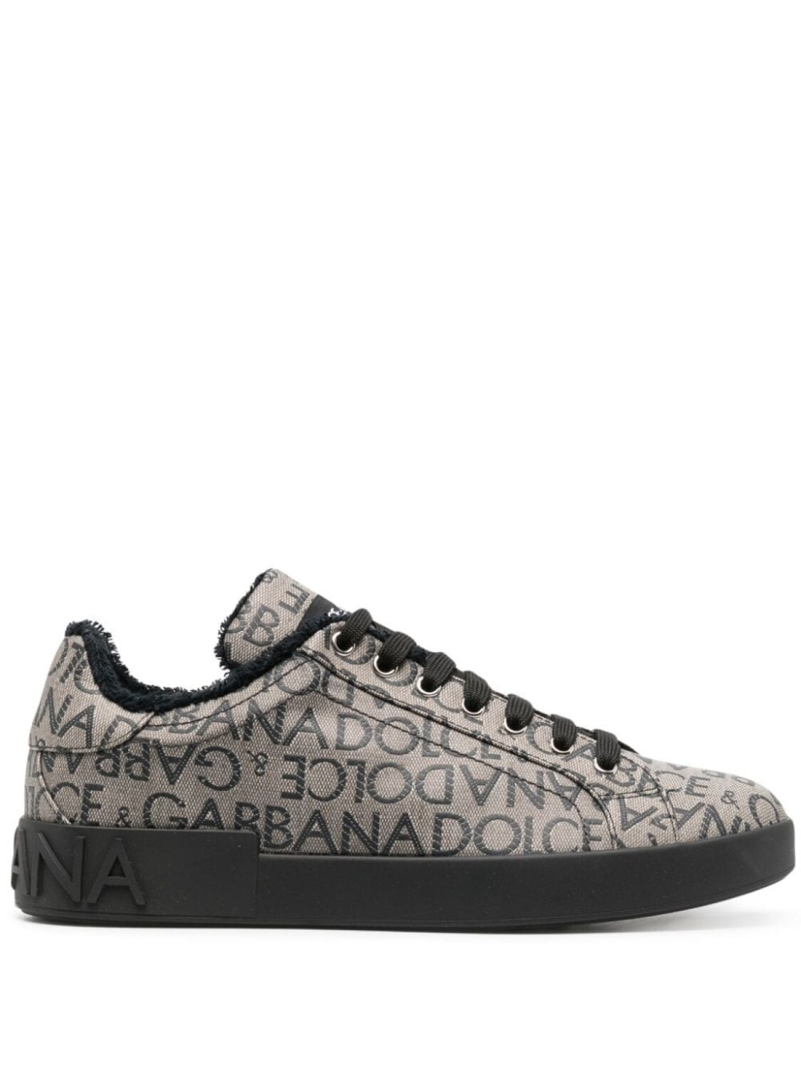 

Кроссовки Dolce & Gabbana Portofino Jacquard, серый
