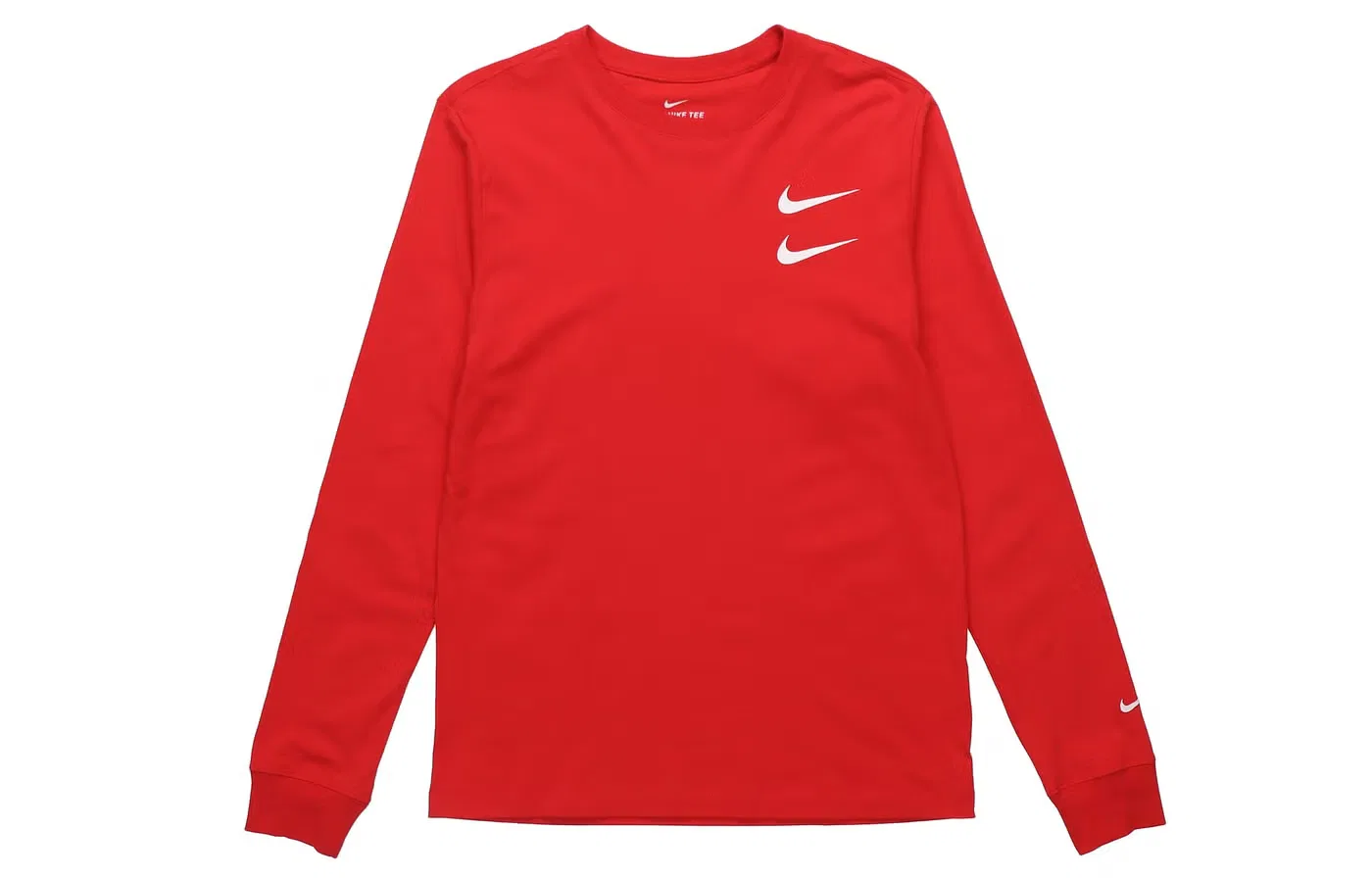Футболка с принтом с длинным рукавом CK2260 Nike, красный — фото 2