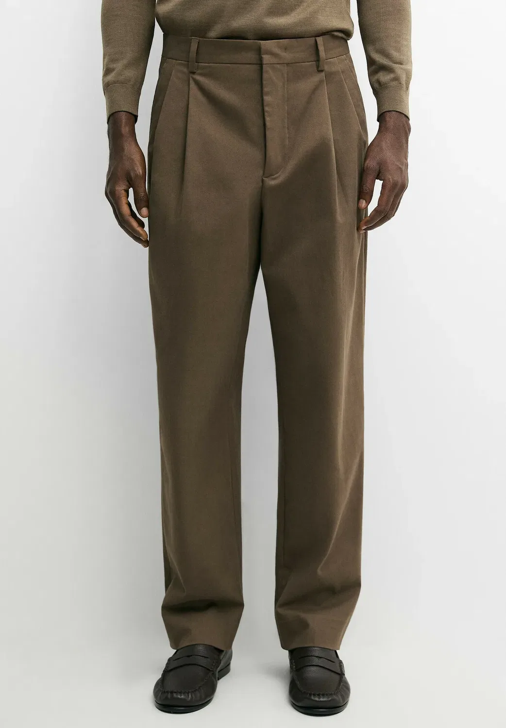 Брюки Massimo Dutti, Camel