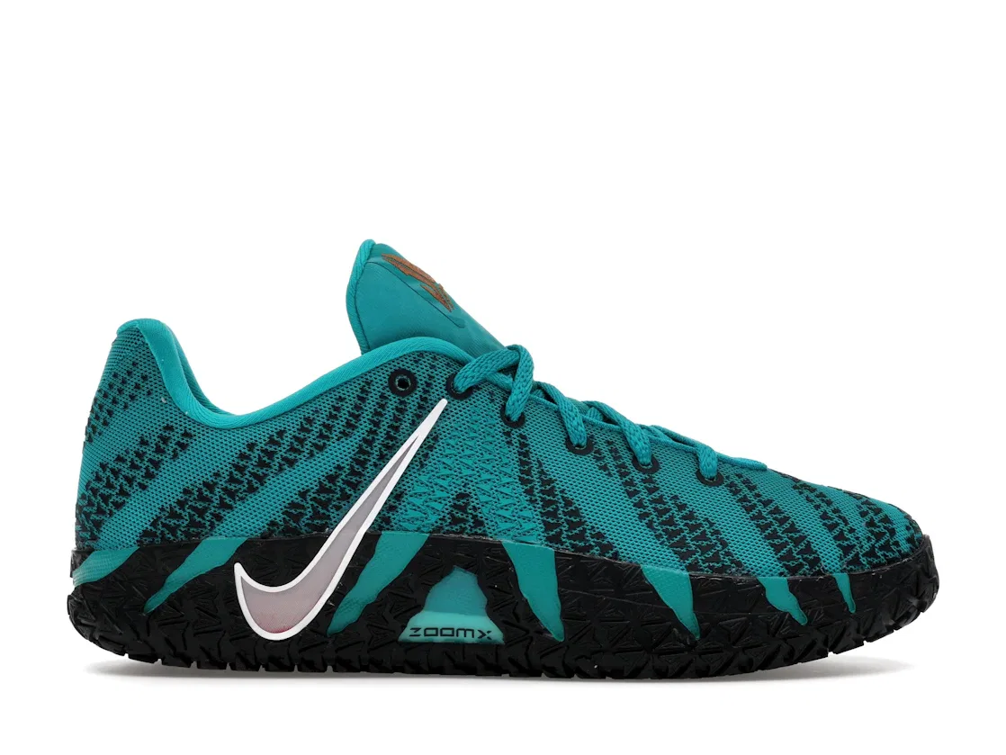 Детские кроссовки для мальчиков Nike Ja 3, Turbo Green/Black/White/University Red