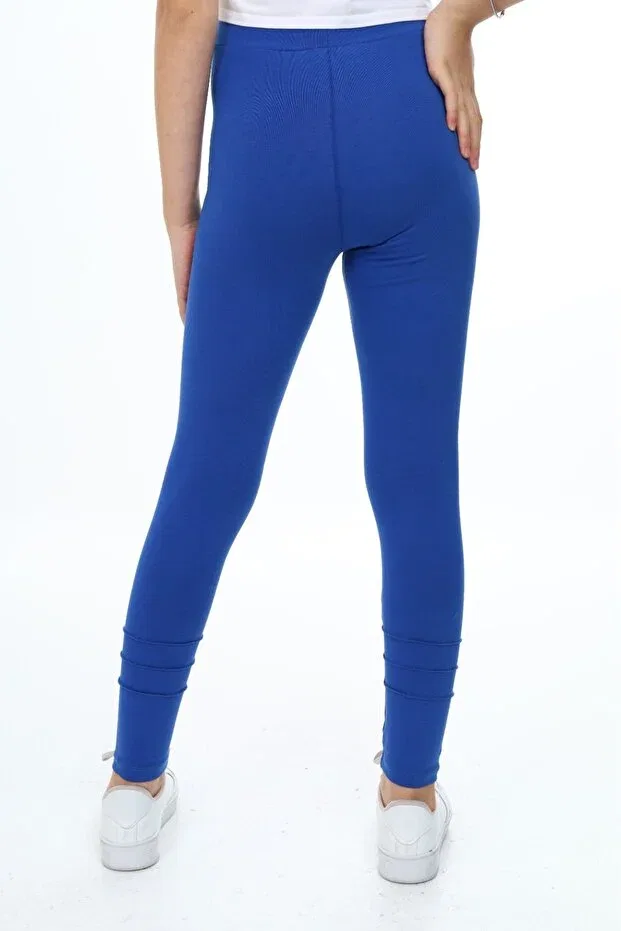 Детские леггинсы для девочек однотонные Toontoy, Navy Blue — фото 2
