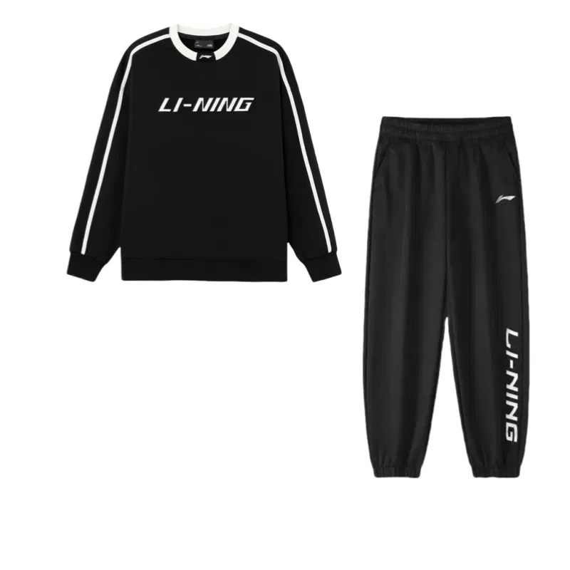 Детский спортивный комплект Li-Ning Sports Life Collection Casual Sportswear, Black