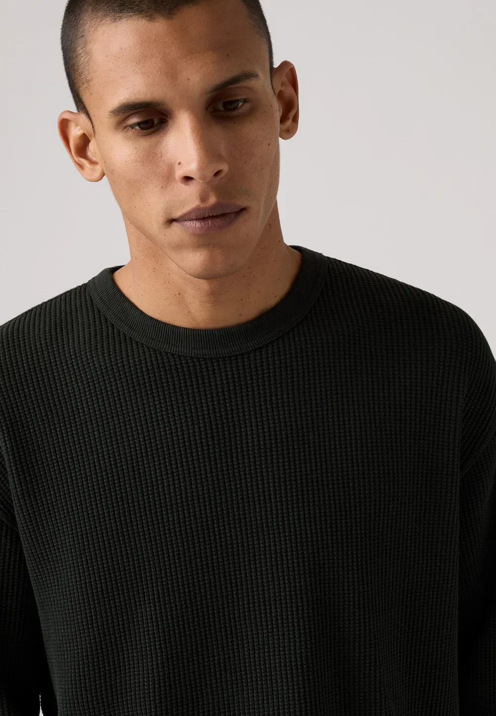 Термофутболка - футболка с длинными рукавами Levi'S, Mineral Black Garment Dye Mineral Black — фото 4