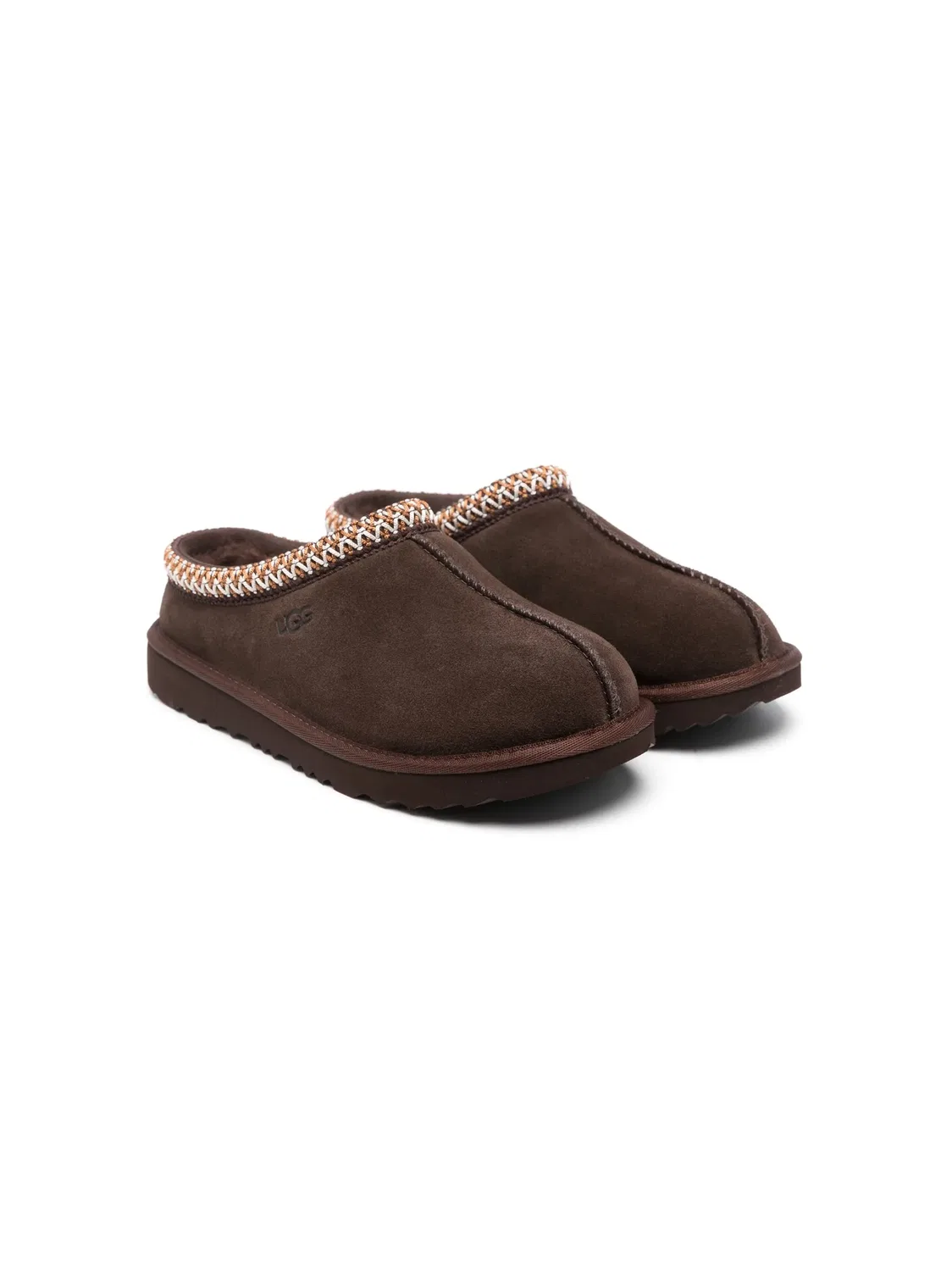 Тапочки Tasman II из телячьей замши UGG, коричневый
