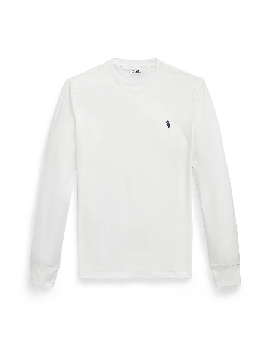 Футболка Polo Ralph Lauren стандартного кроя, белая
