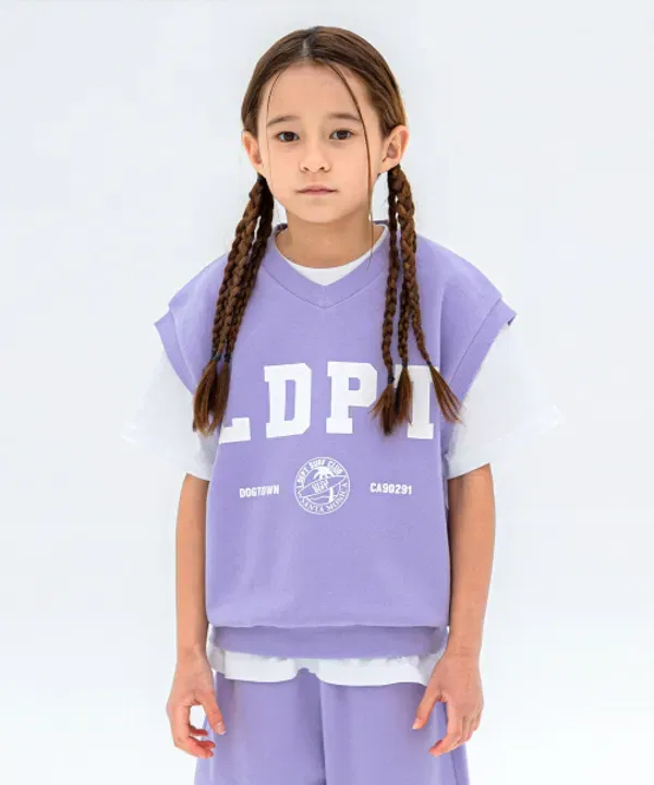 Жилет классический Little Dept, фиолетовый