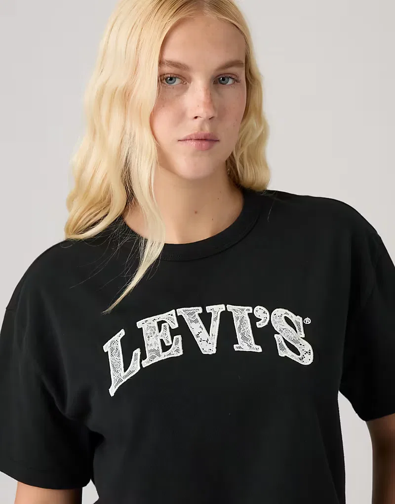 Футболка винтажная Graphic Levi's, черный — фото 3