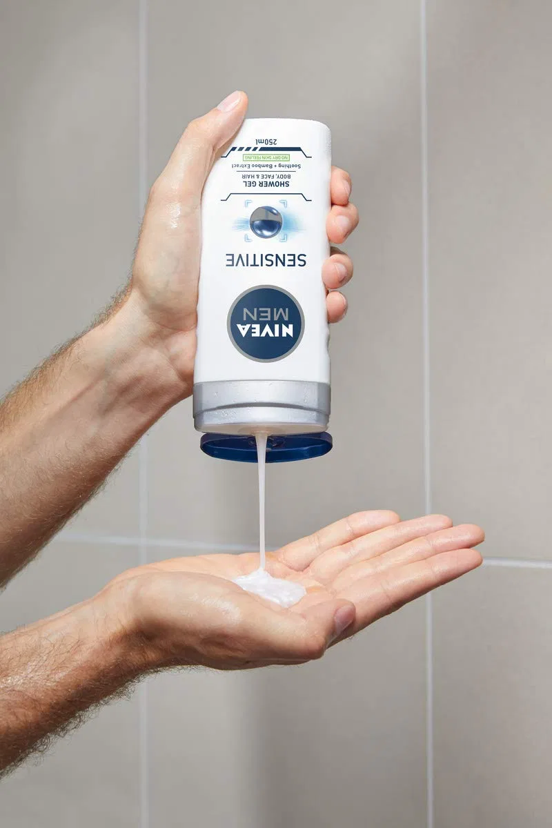 Гель для душа Sensitive, NIVEA Men, 6x500 мл — фото 4