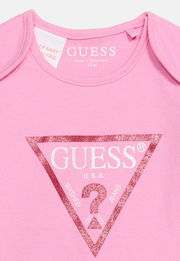 Детский спортивный костюм Guess, розовый — фото 4