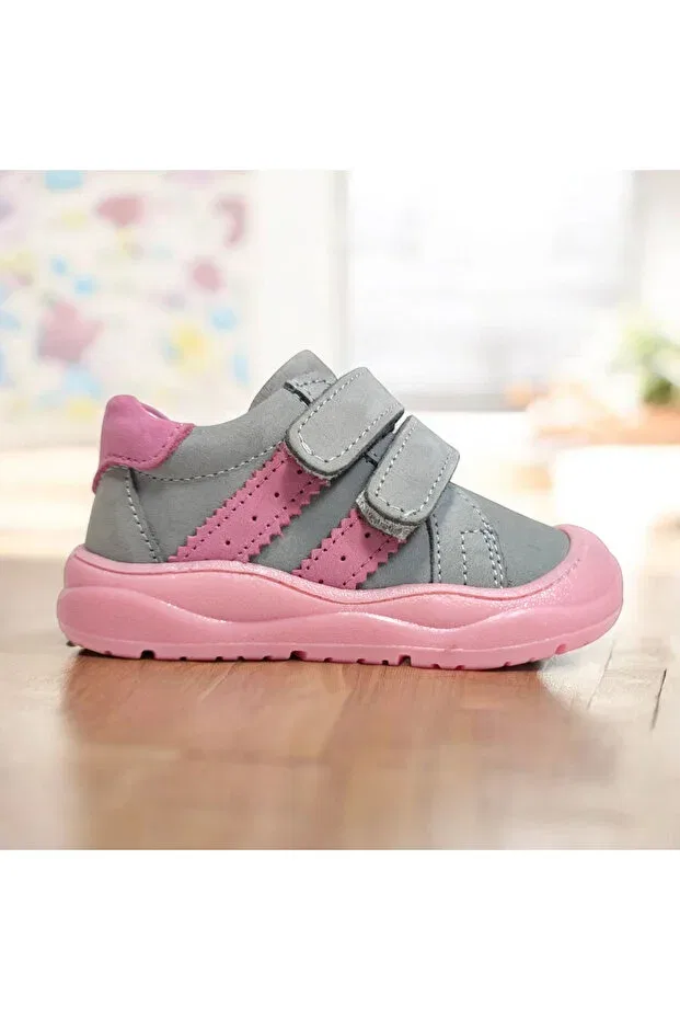 Детские ботинки для новорожденных из натуральной кожи Viva Shoes, Gray