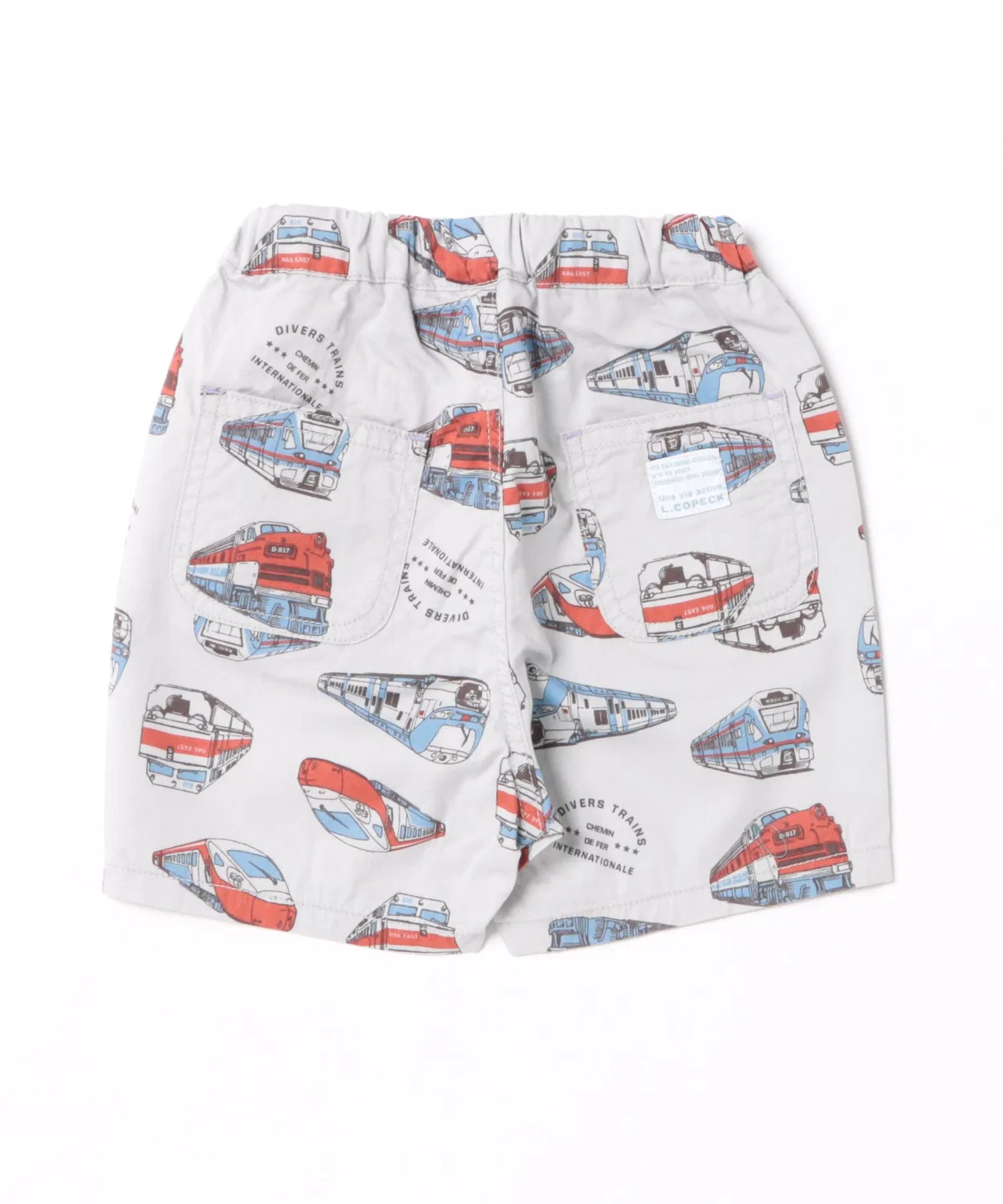 Детские шорты с принтом L.COPECK, Green — фото 2