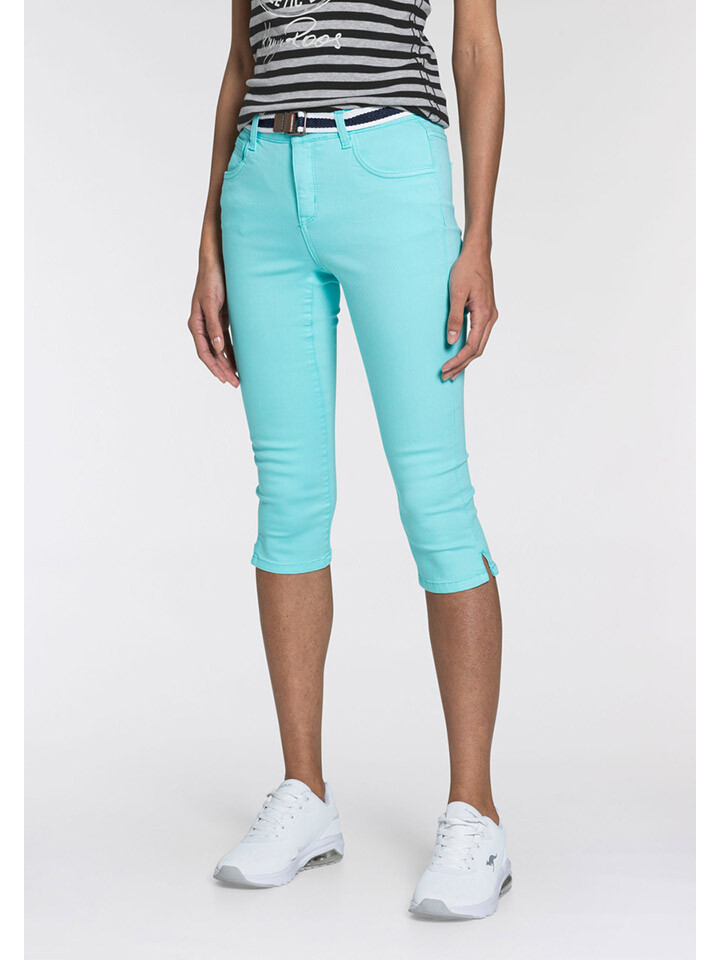 

Брюки Kangaroos Caprihose, бирюзовый