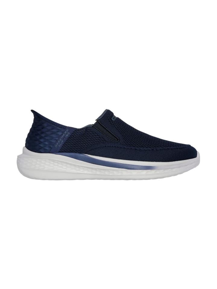 Skechers Спортивные лоферы синего цвета