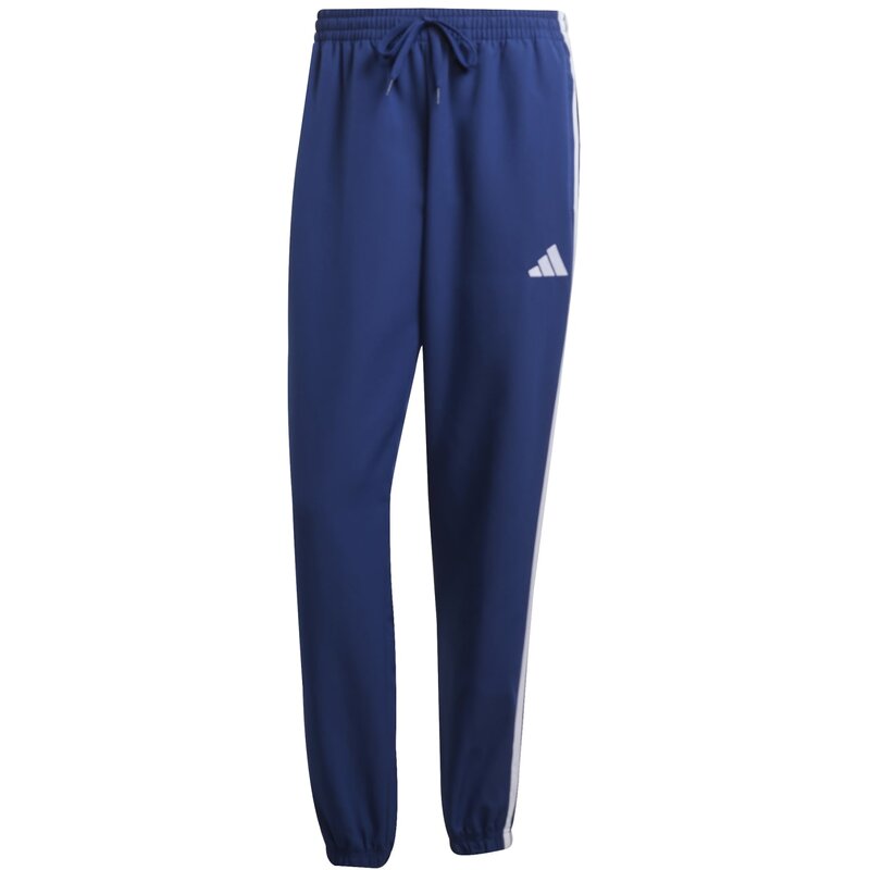 Спортивный костюм, базовый, тканый, с тремя полосками Adidas, цвет dkblue — фото 3