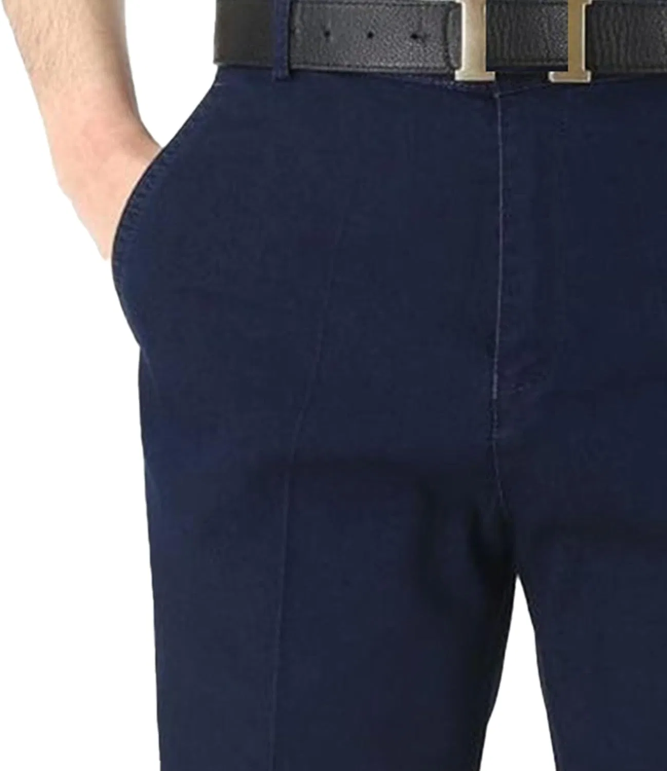 Джинсы свободного кроя, Comfort Flex Waist, Deep Blue — фото 3