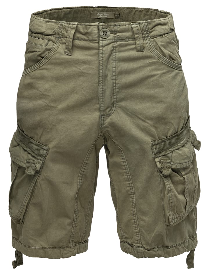

Тканевые шорты Amaci&Sons, оливковый