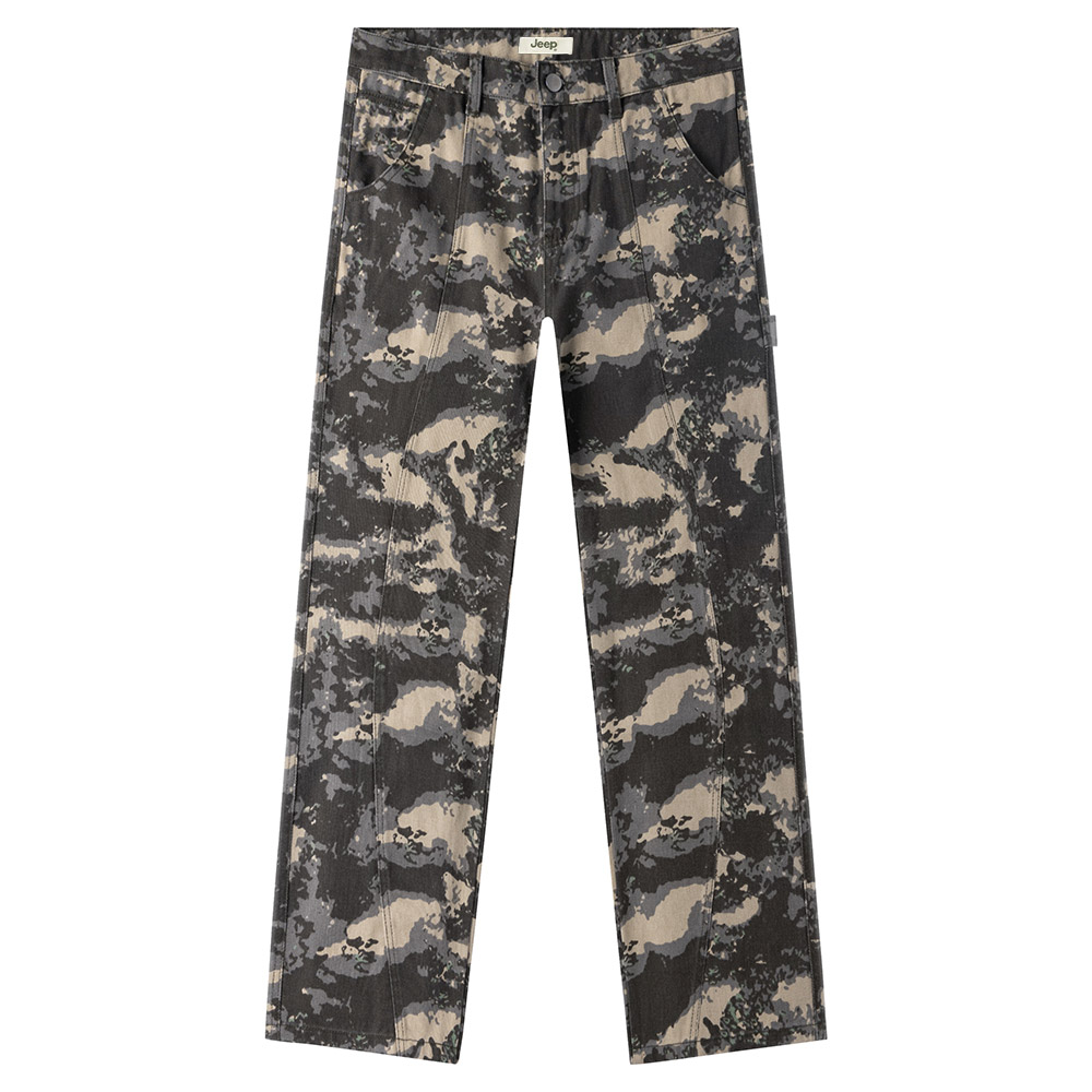 

Коллекция для отдыха: унисекс карго-штаны Jeep, камуфляж