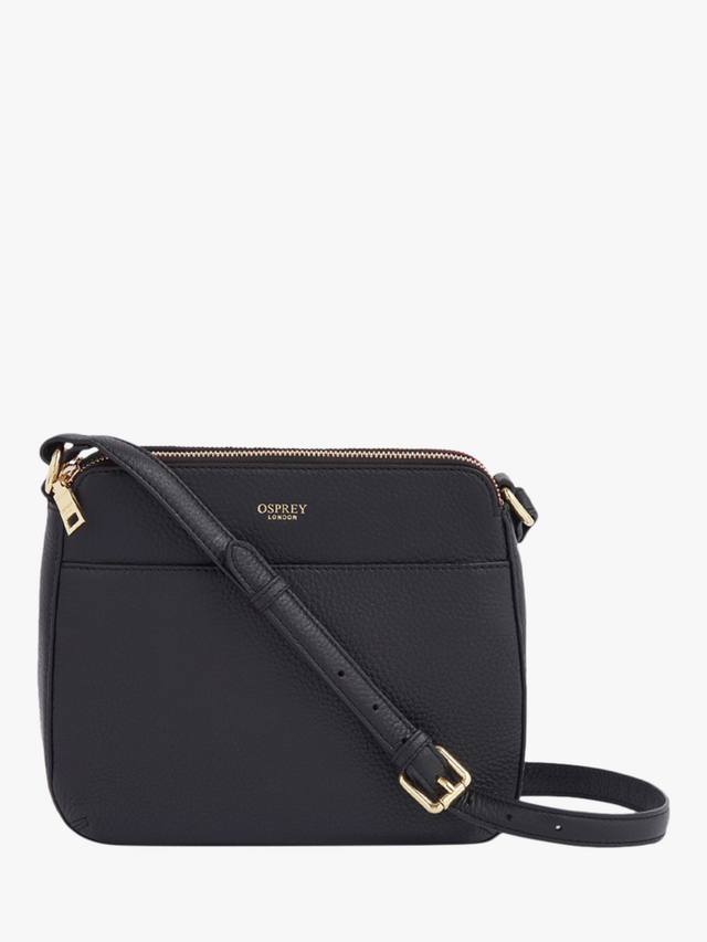 

Кожаная сумка кроссбоди Buckley OSPREY LONDON, Black