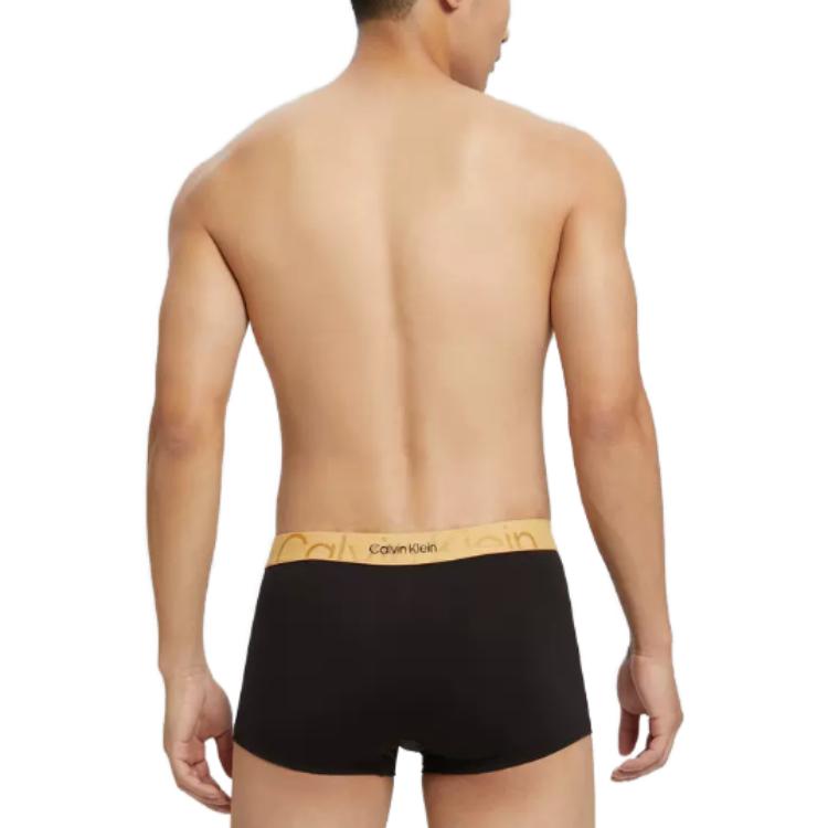 Кальсоны боксеры мужские 1 упаковка черные Calvin Klein — фото 4