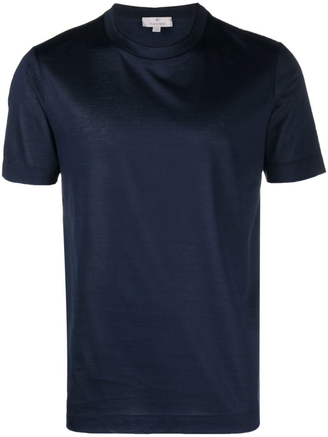 

Футболка с круглым вырезом Canali, синий