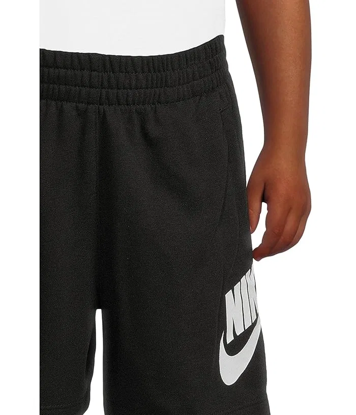 Шорты из футера Nike Kids, Black — фото 3