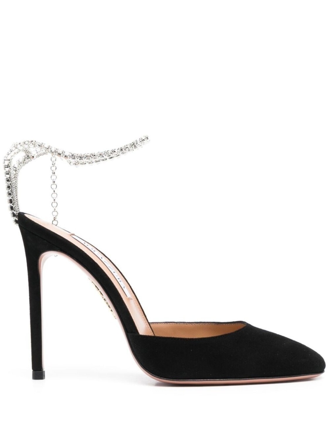 

Aquazzura туфли с декорированным ремешком, черный