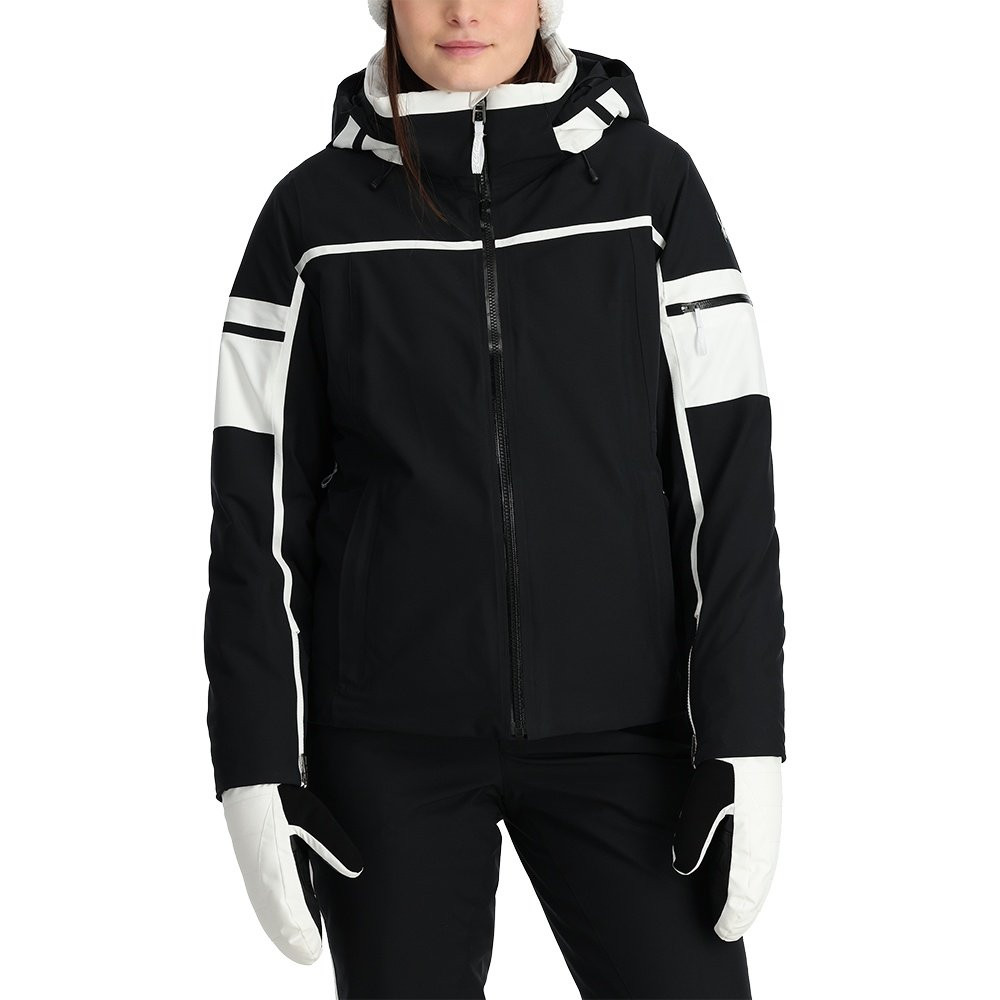 

Утепленная горнолыжная куртка Spyder Poise (женская) - зима 2023 года, Black