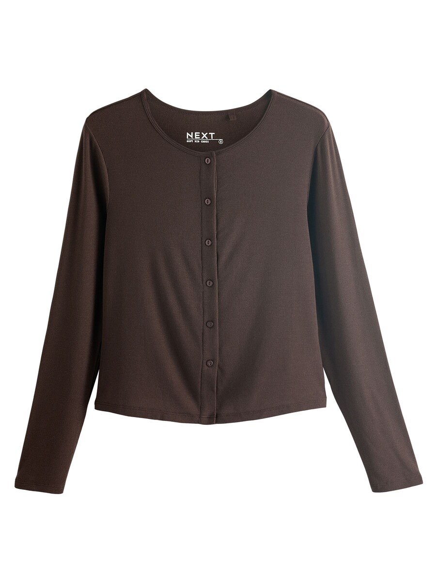 

Вязаный кардиган Next, коричневый
