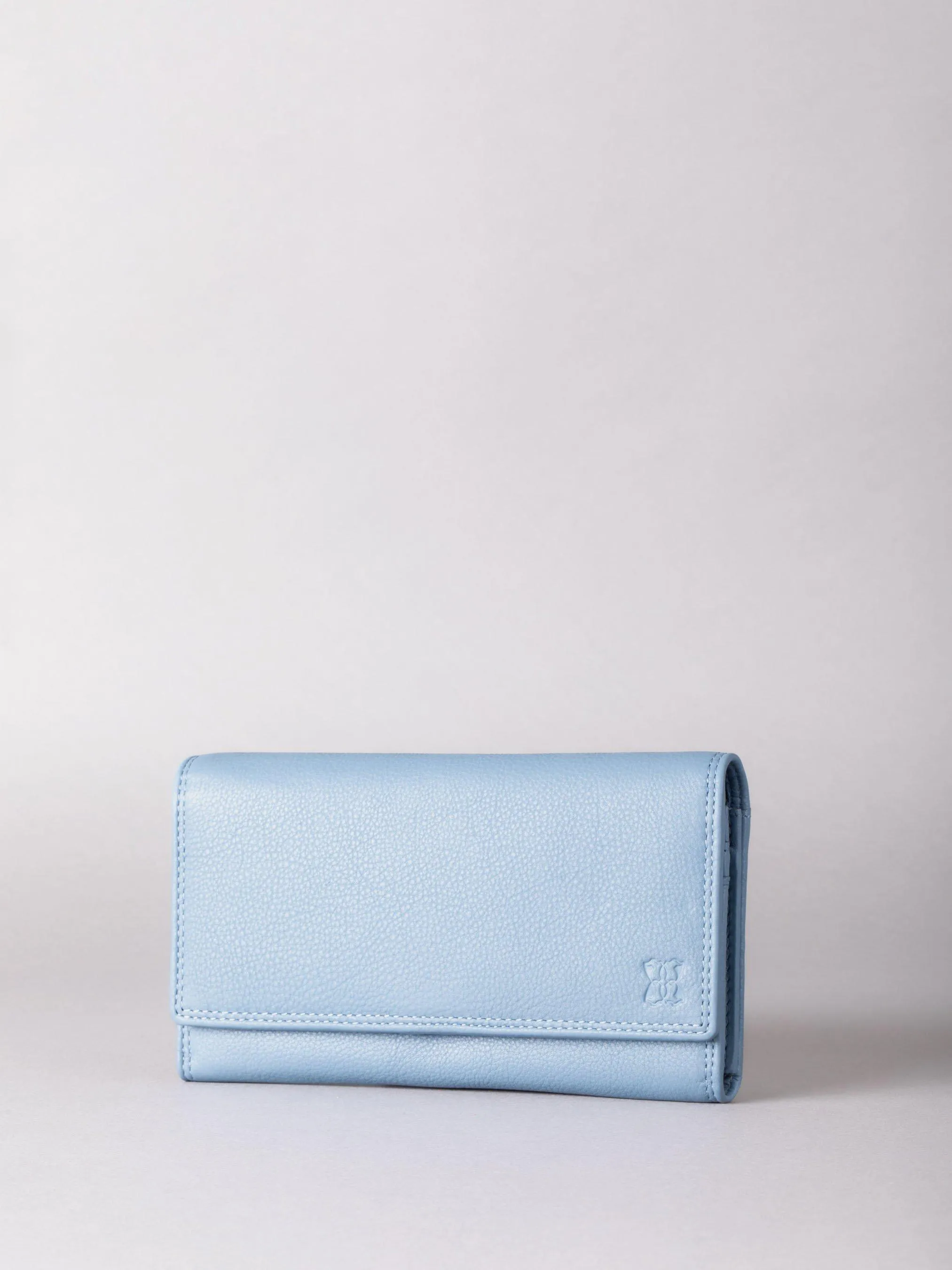 

Большой кожаный кошелек Lakeland Leather, синий