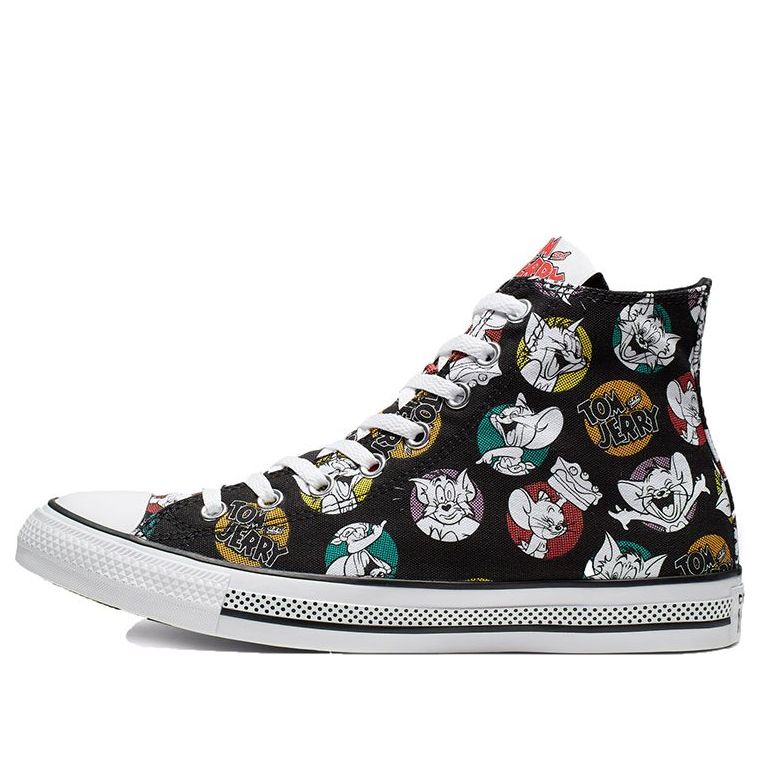 

Кеды Converse Tom & Jerry x Chuck Taylor All Star High 'Black', черный