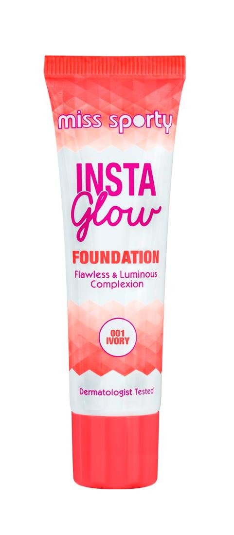 

Miss Sporty, Insta Glow, Brightening Foundation 001 Ivory, 30 мл