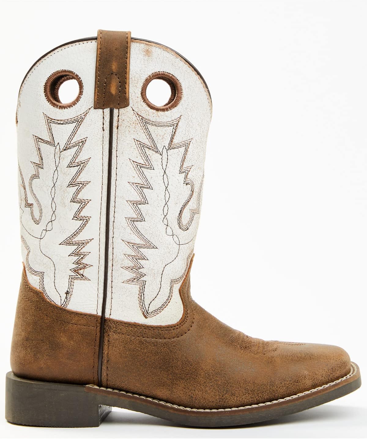 Мужские ковбойские сапоги Cody James Luke Western с широким квадратным носком - 43108, коричневый — фото 2