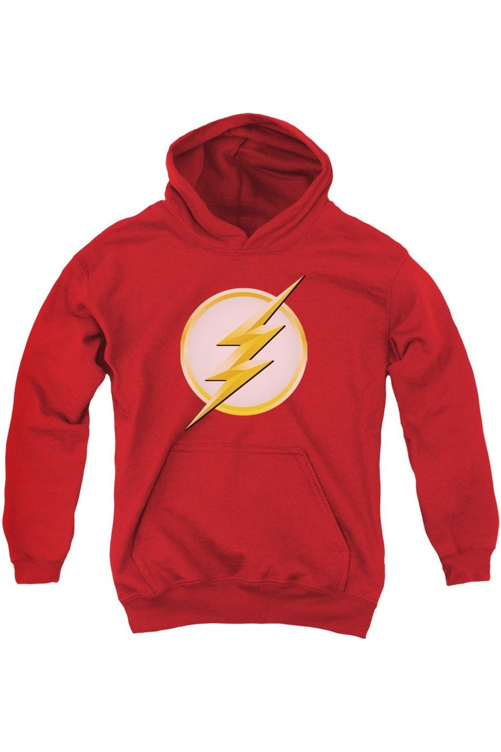 

Футболка с капюшоном Flash New Logo Youth Gildan, красный