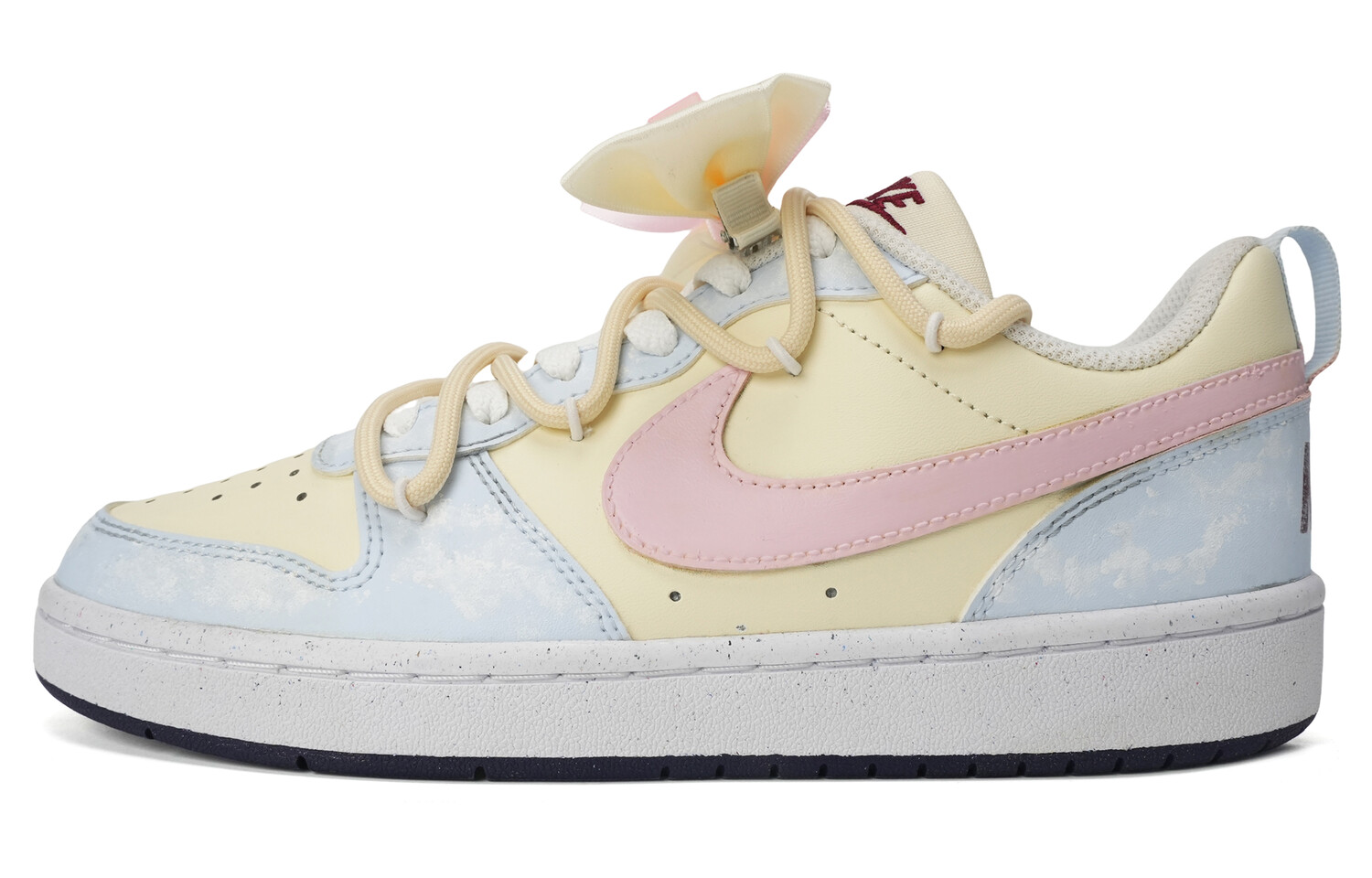 

Кроссовки Nike Court Borough Skateboard Shoes Women's Low-Top Blue, Синий, Кроссовки Nike Court Borough Skateboard Shoes Women's Low-Top Blue