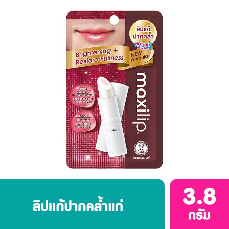 

Mentholatum Maxilip Brightening Caviar + гиалуроновая кислота 3,8 г, White