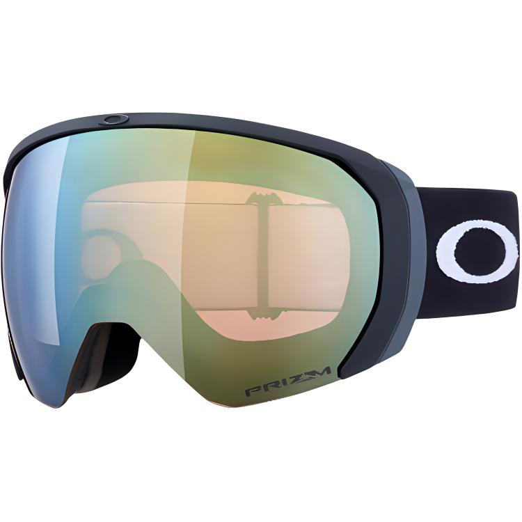 

Ветрозащитные горнолыжные очки Flight Path L унисекс Oakley, prizm sage золото iridium lens, серый terrain strap