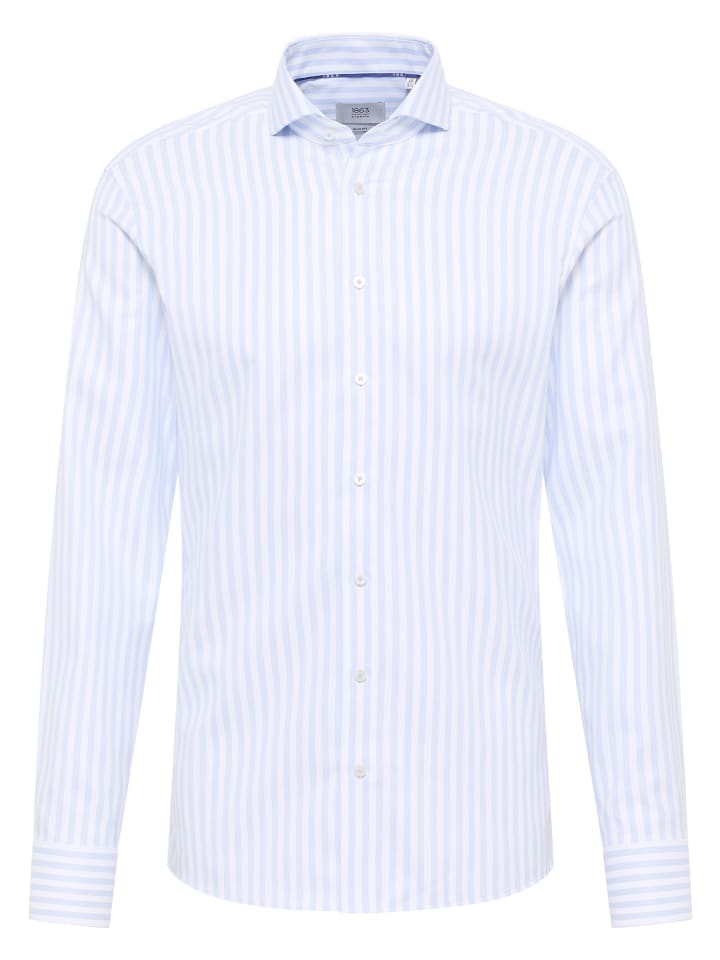 

Рубашка Eterna Hemd SLIM FIT, цвет himmelblau