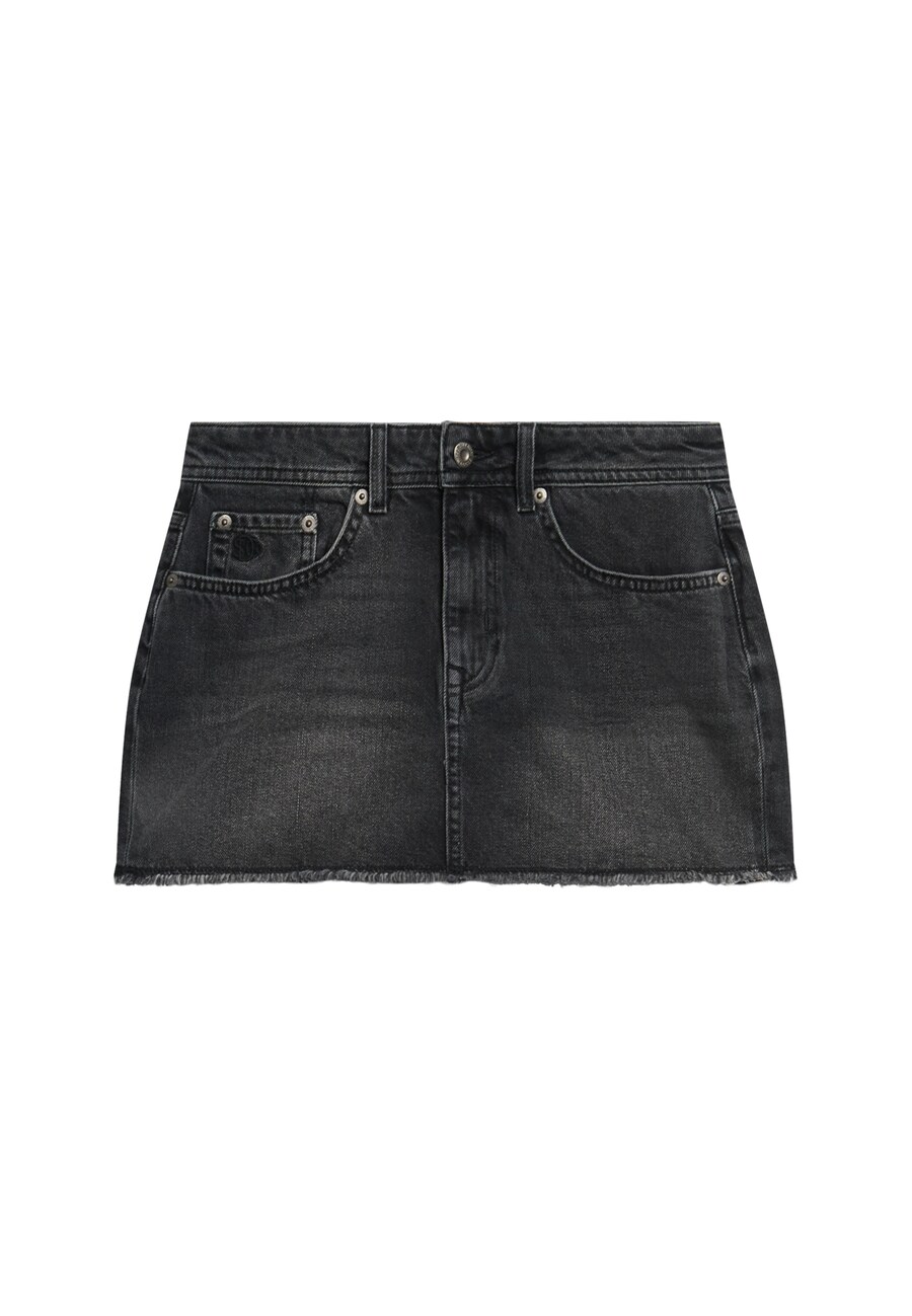

Мини юбка Superdry, Black denim