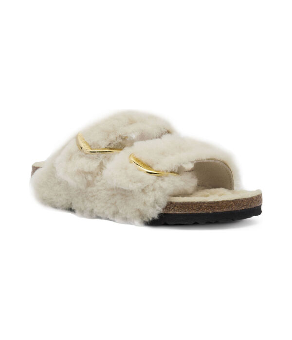 Кожаные домашние туфли Аризона Birkenstock, бежевый