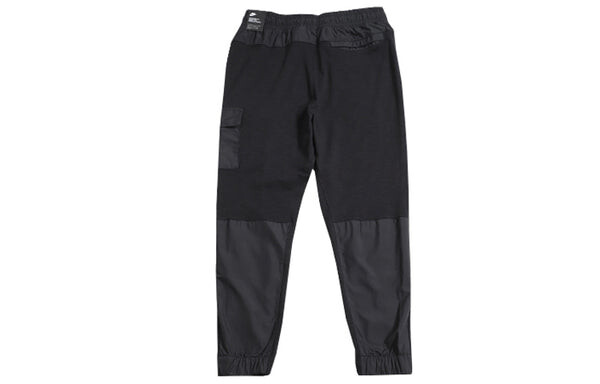Брюки men's sportswear loose knit sports pants/trousers/joggers black Nike, черный — фото 2