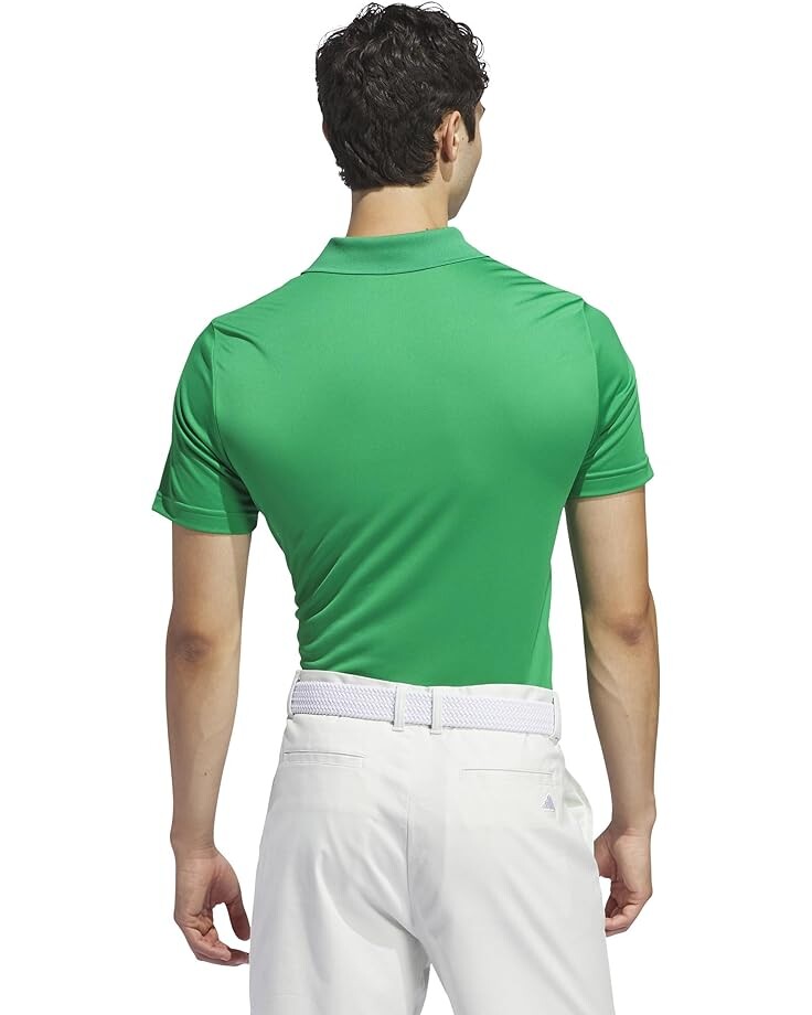 Поло adidas Golf adi Performance Short Sleeve, зеленый — фото 2