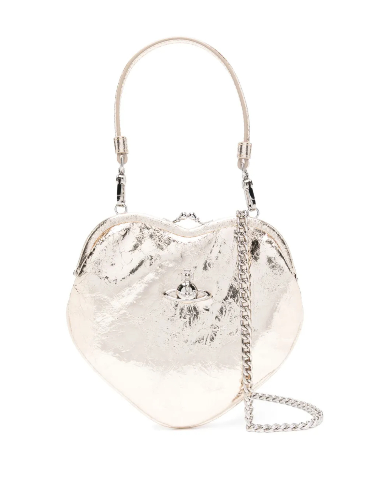

Vivienne Westwood сумка-тоут Belle Heart Frame, золотой