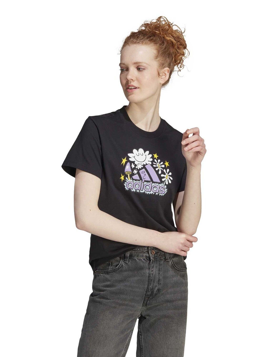 

Футболка Adidas Sportswear Doodle Graphic, черный