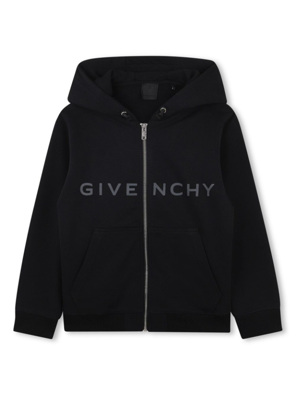 

Толстовка с капюшоном и логотипом Givenchy Kids, черный