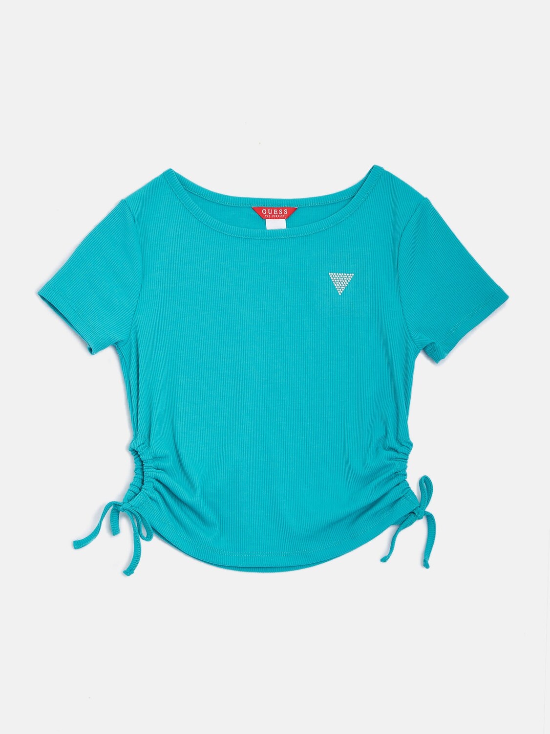 

Футболка Serena с завязками по бокам (7-14) Guess Factory, цвет Teal